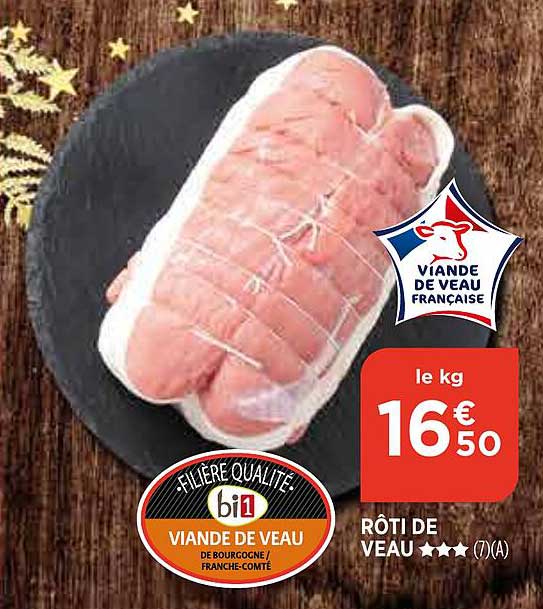 Viande De Veau : Rôti De Veau ***