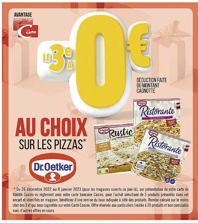 les pizzas dr. oetker
