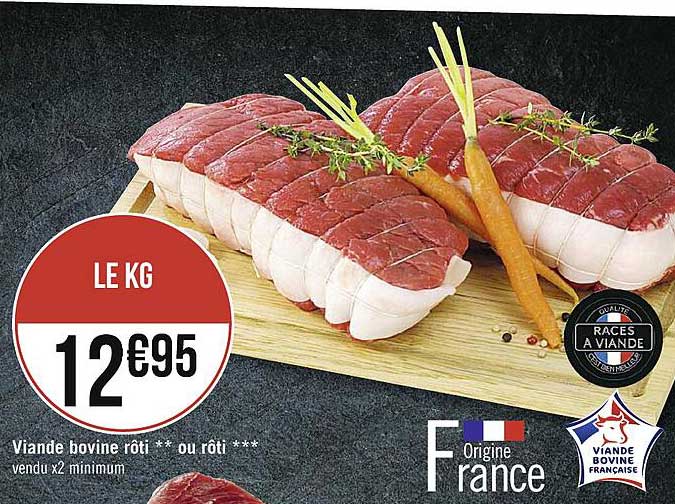 Viande Bovine Rôti** Ou Rôti***