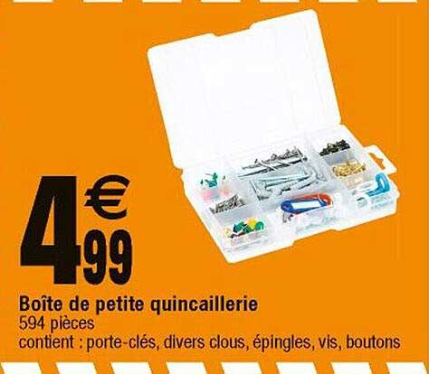 Boîte De Petite Quincaillerie