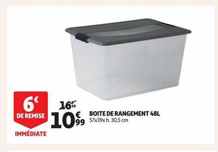 Boîte De Rangement 48l