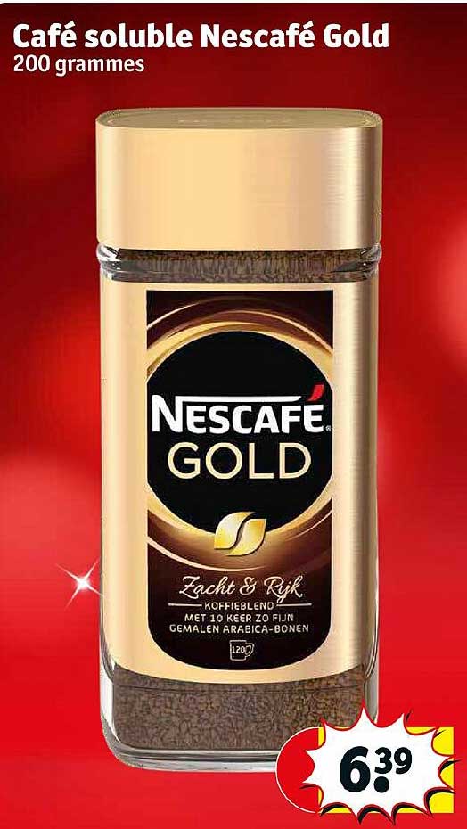 Café Soluble Nescafé Gold