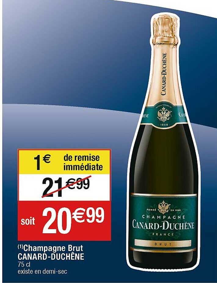 champagne brut canard-duchêne