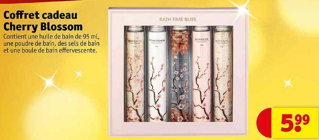coffret cadeau cherry blossom