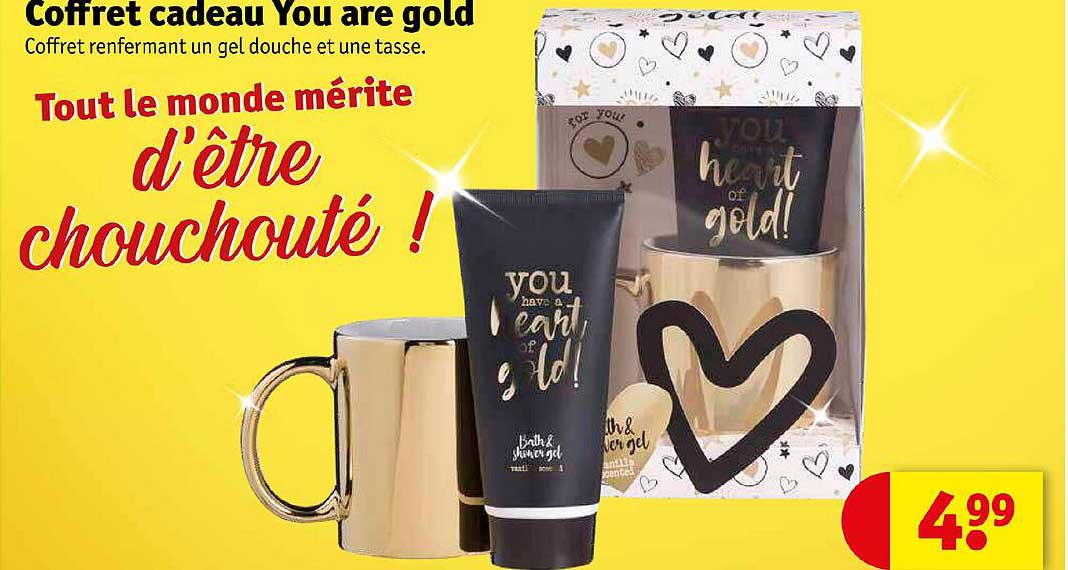 Coffret Cadeau You Are Gold