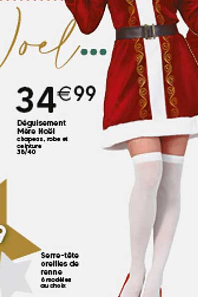 déguisement mère noël