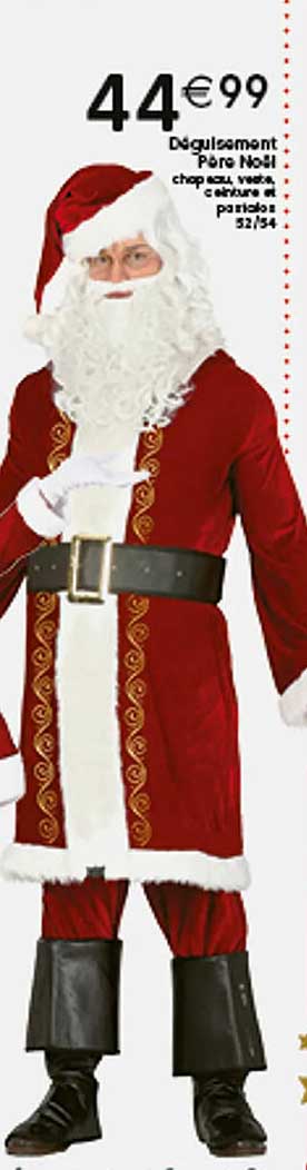 déguisement père noël