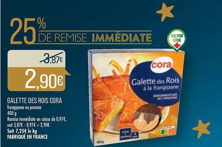 galette des rois cora