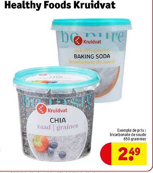 healthy foods kruidvat