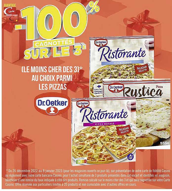 les pizzas dr. oetker