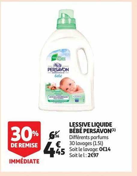 Lessive Liquide Bébé Persavon