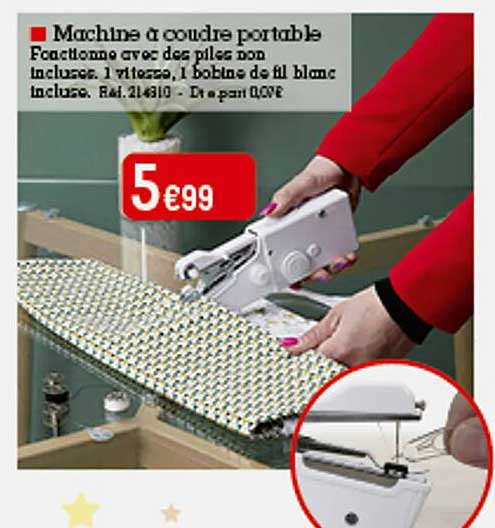 machine à coudre portable