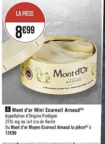 mont d'or mini ecureuil arnaud