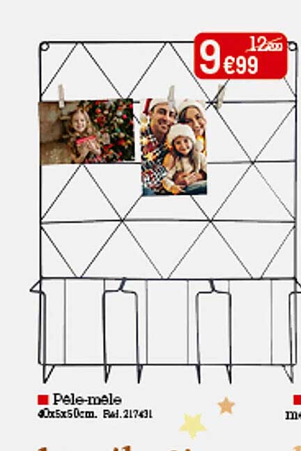 pêle-mêle 40x5x50cm