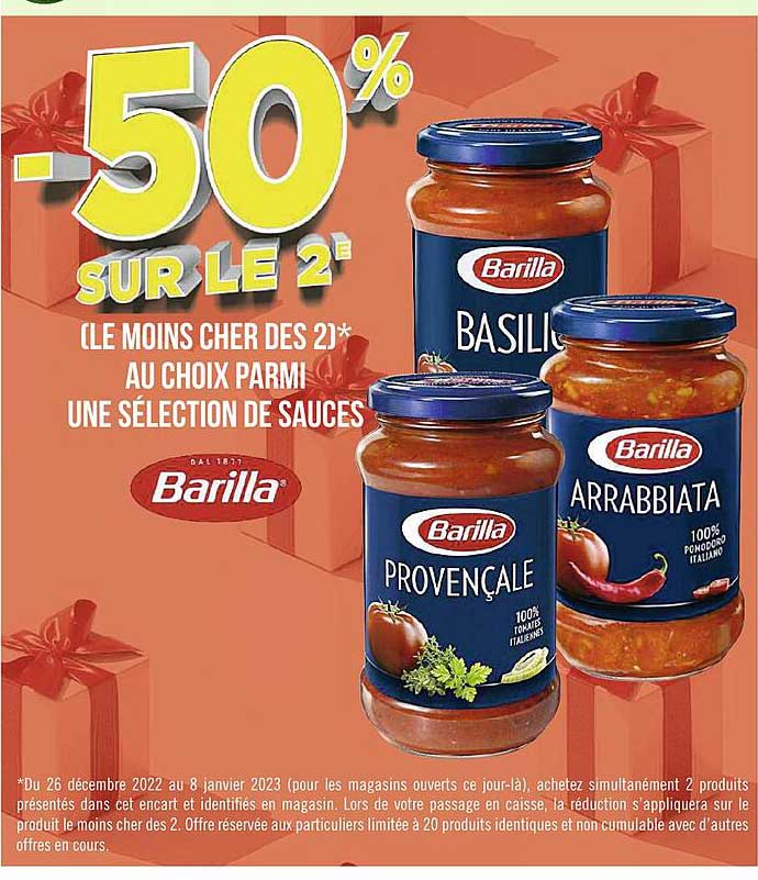 Sauces Barilla