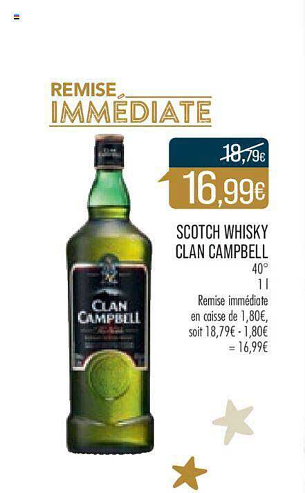 scotch whisky clan campbell