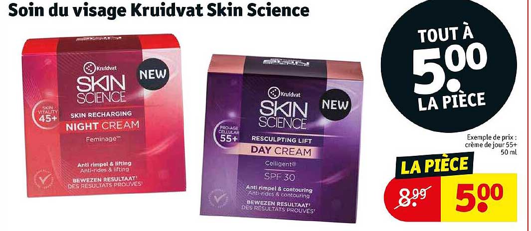 soin du visage kruidvat sink science
