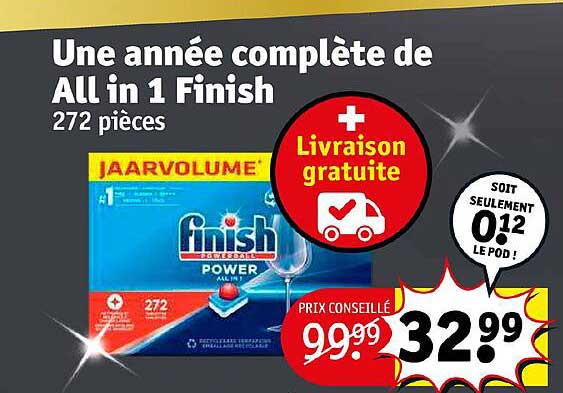 une année complète de all in 1 finish