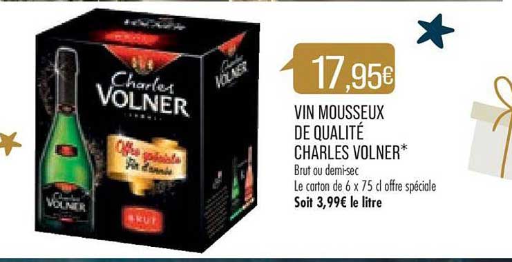 vin mousseux de qualité charles volner