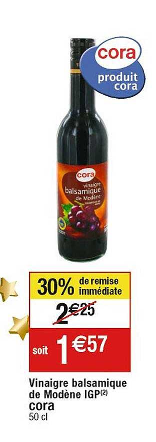 Vinaigre Balsamique De Modène Igp Cora