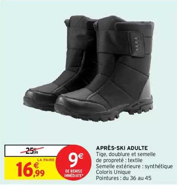 après-ski adulte