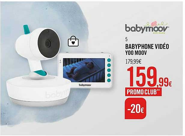 babyphone vidéo yoo moov babymoov