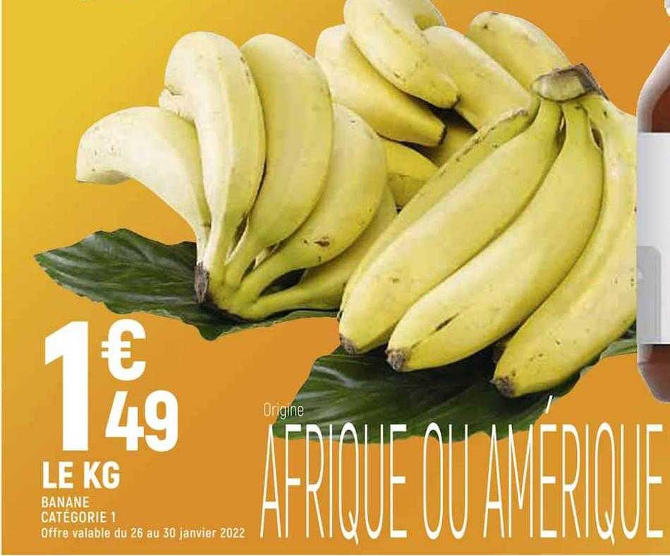 Banane Catégorie 1