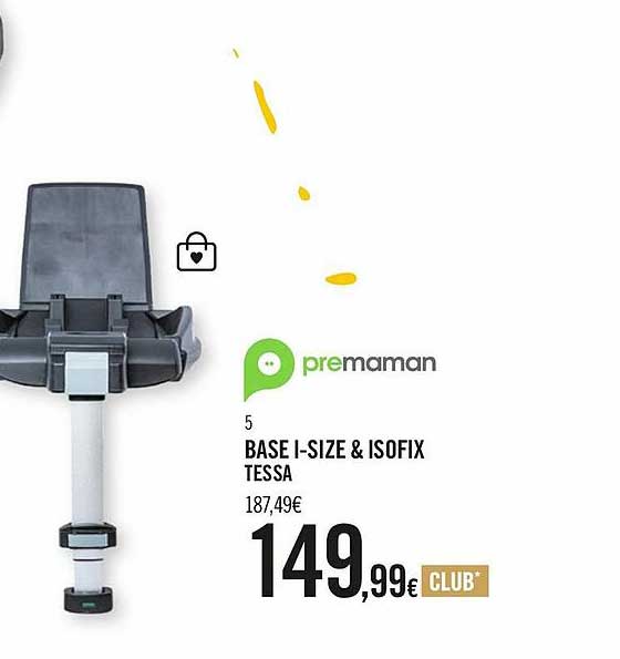 base i-size & isofix tessa premaman