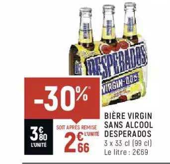 Bière Virgin Sans Alcool Desprados