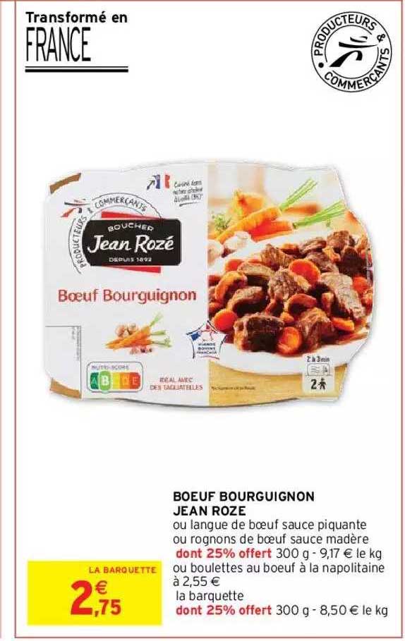 bœuf bourguignon jean rozé