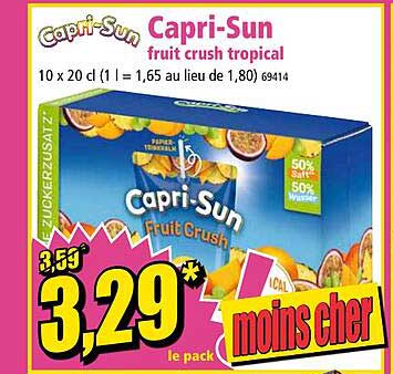 capri-sun fruit crush tropical