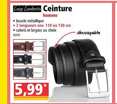 ceinture homme luigi lamberto