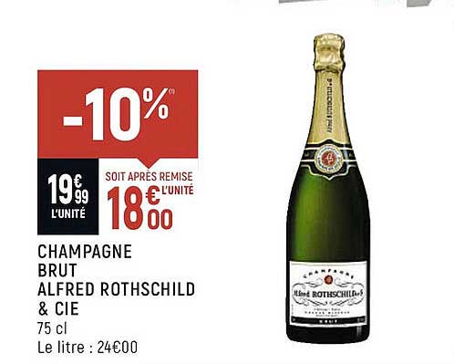 champagne brut alfred rothschild & cie
