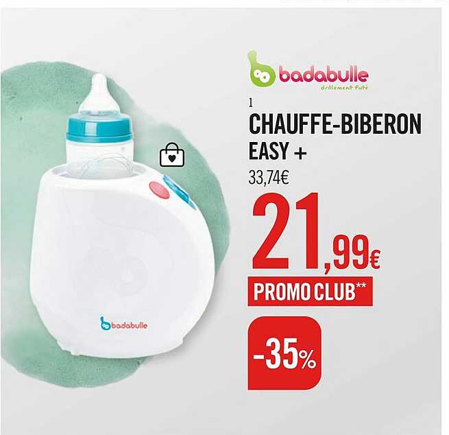 Chauffe-biberon Easy+ Badabulle
