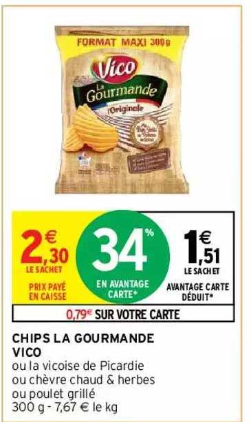 Chips La Gourmande Vico