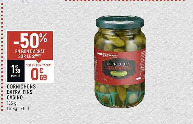 Cornichons Extra-fins Casino