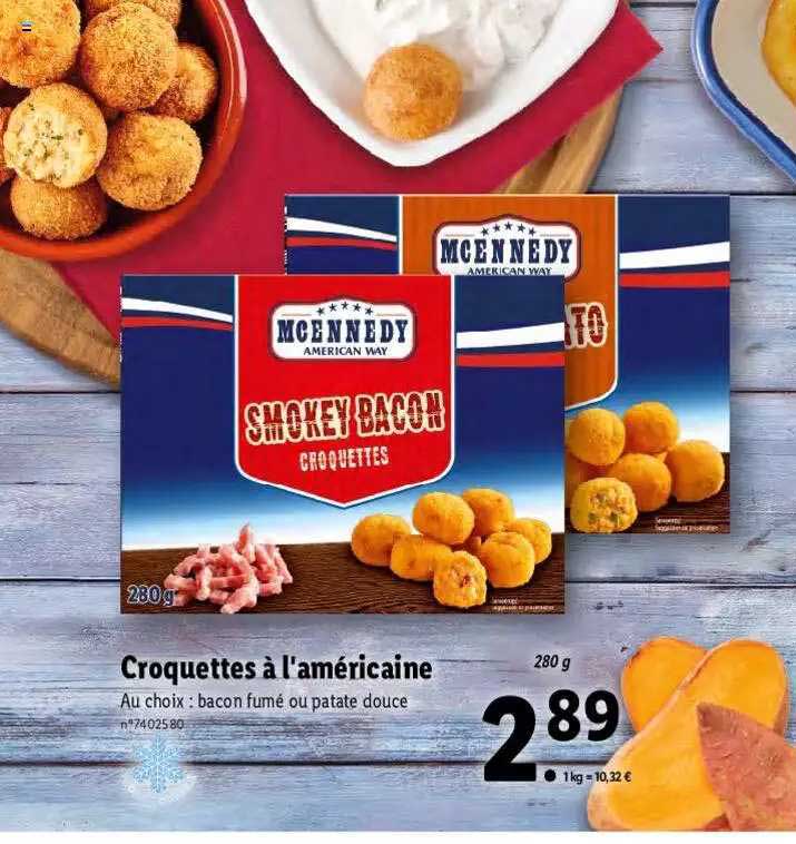 Croquettes à L'américaine Mcennedy
