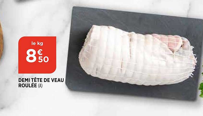 Demi Tête De Veau Roulée