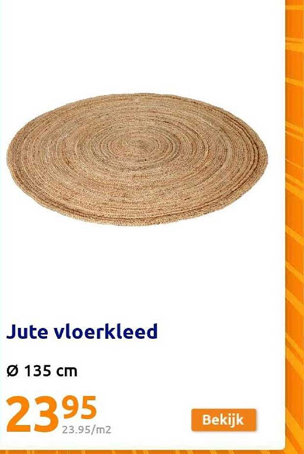 Jute Vloerkleed