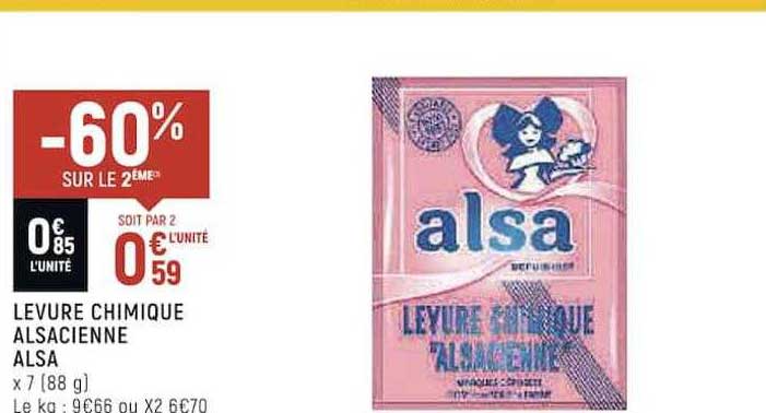 levure chimique alsacienne alsa