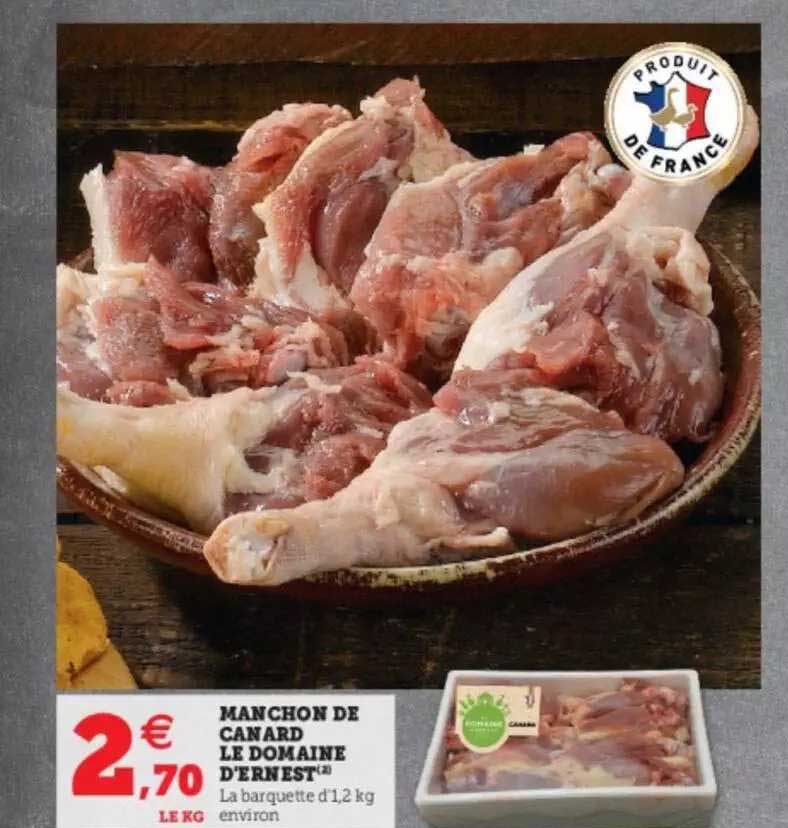 manchon de canard le domaine d'ernest