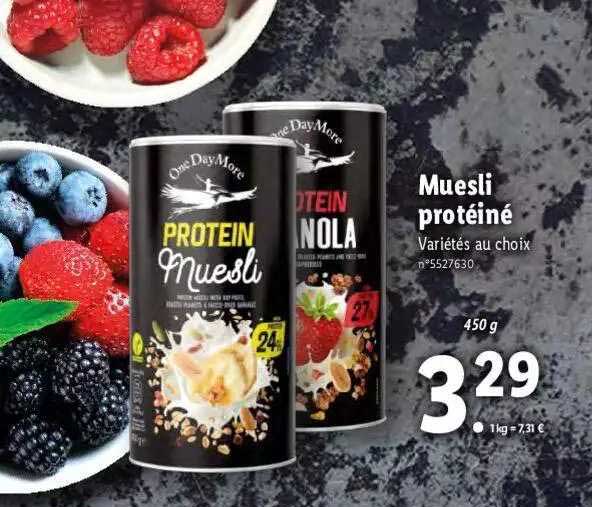 muesli protéiné one day more
