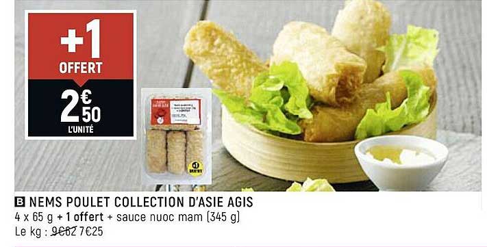 nems poulet collection d'asie agis