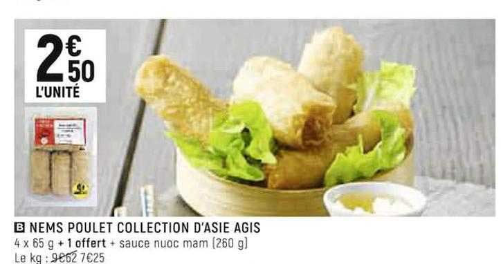 nems poulet collection d'asie agis