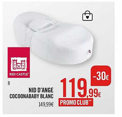 nid d'ange cocoonababy blanc
