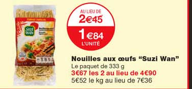 nouilles aux œufs "suzi wan"