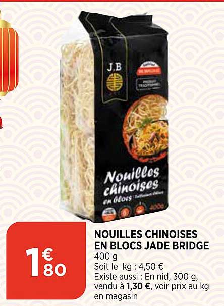 nouilles chinoises en blocs jade bridge