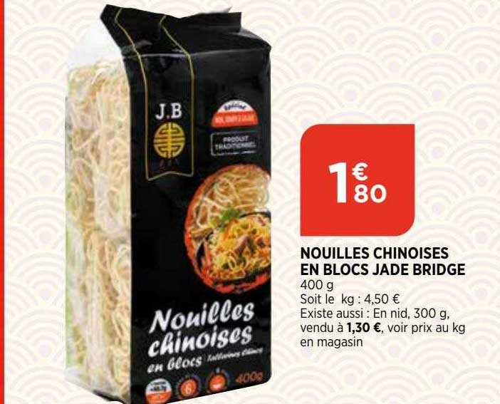 nouilles chinoises en blocs jade bridge