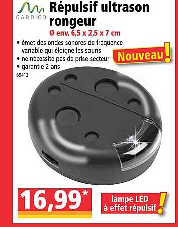 répulsif ultrason rongeur gardigo