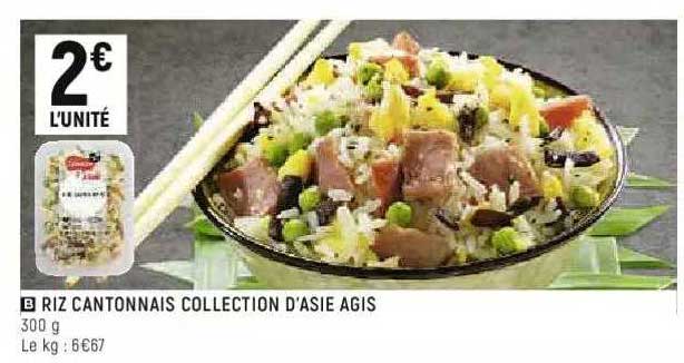 riz cantonnais collection d'asie agis